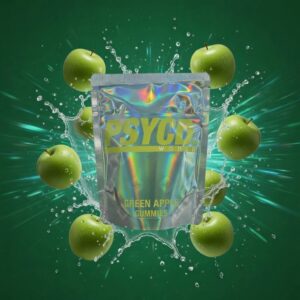 Psycd Green Apple Gummies