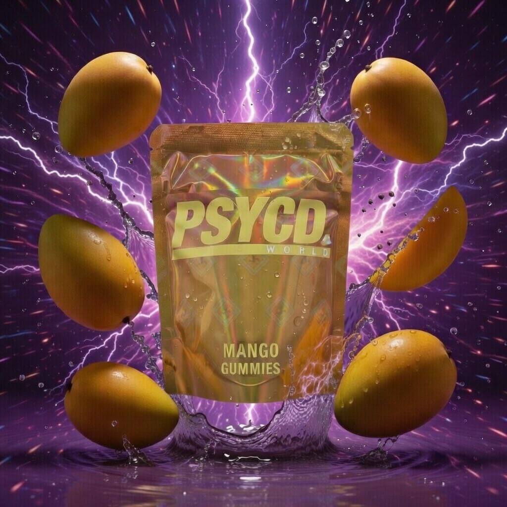 Psycd Mango Gummies Psycd Mango Gummies