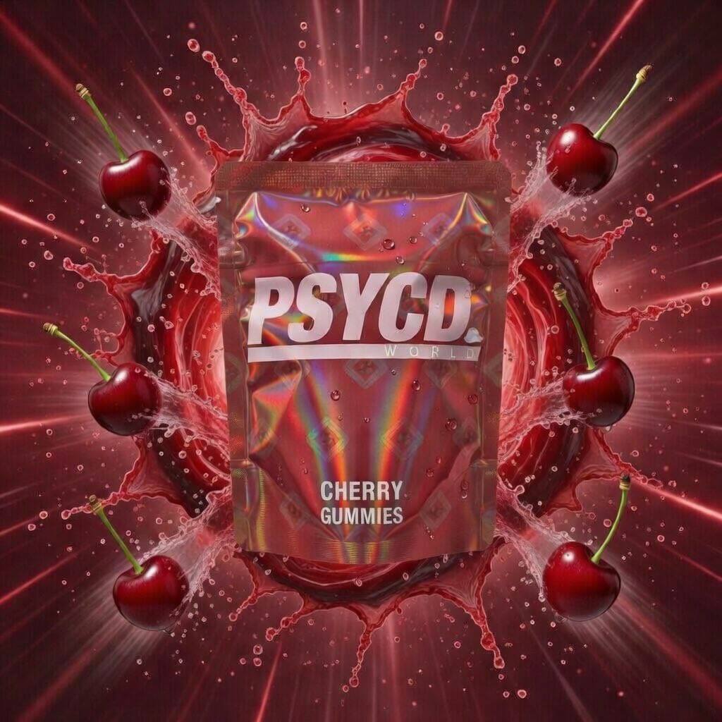 Psycd Cherry Gummies Psycd Cherry Gummies